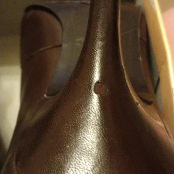 Aerosoles Brown Suede and Leather Heels - Picture 7 of 12